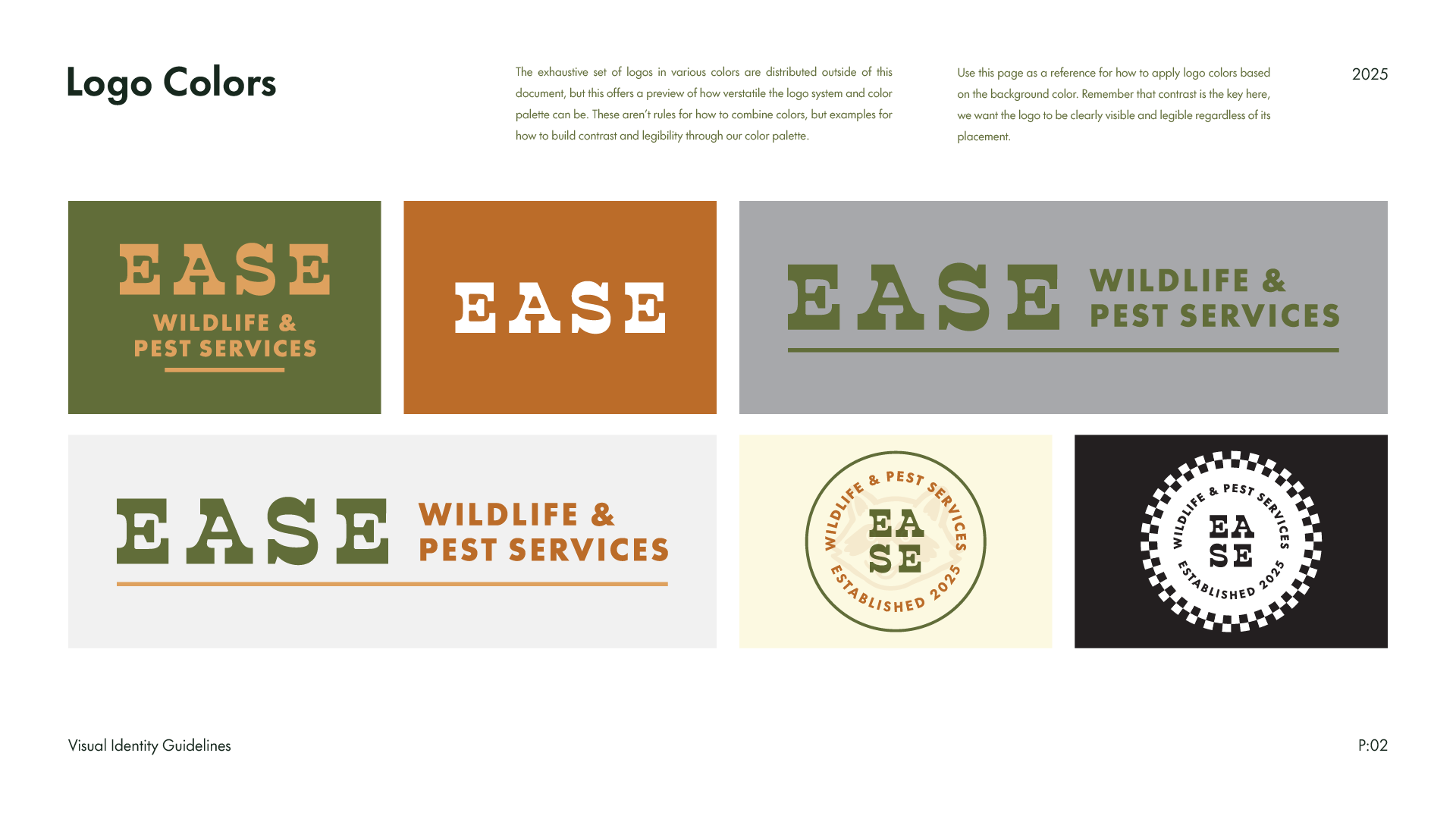 Logo System in Colors