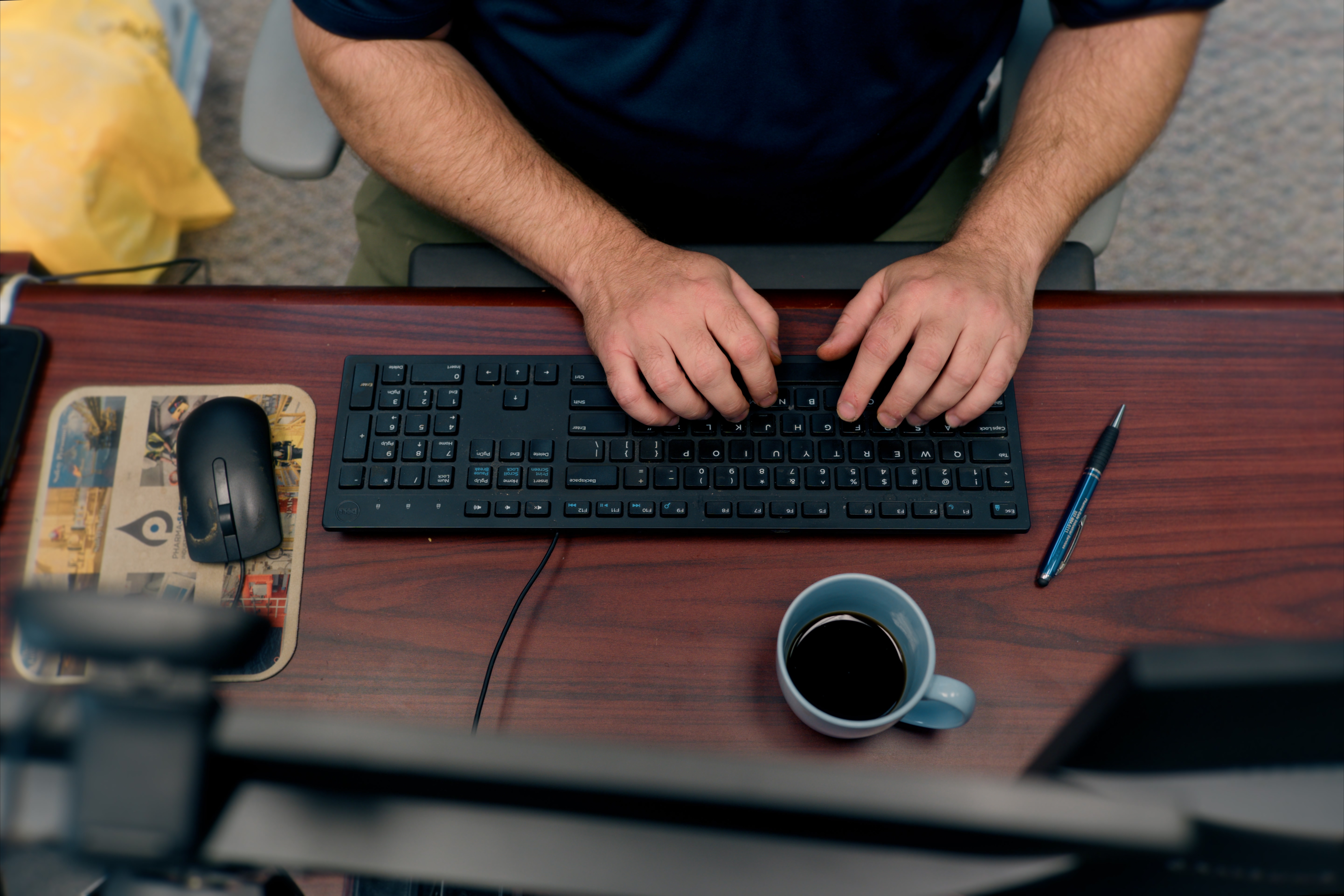 Typing at the Desk
