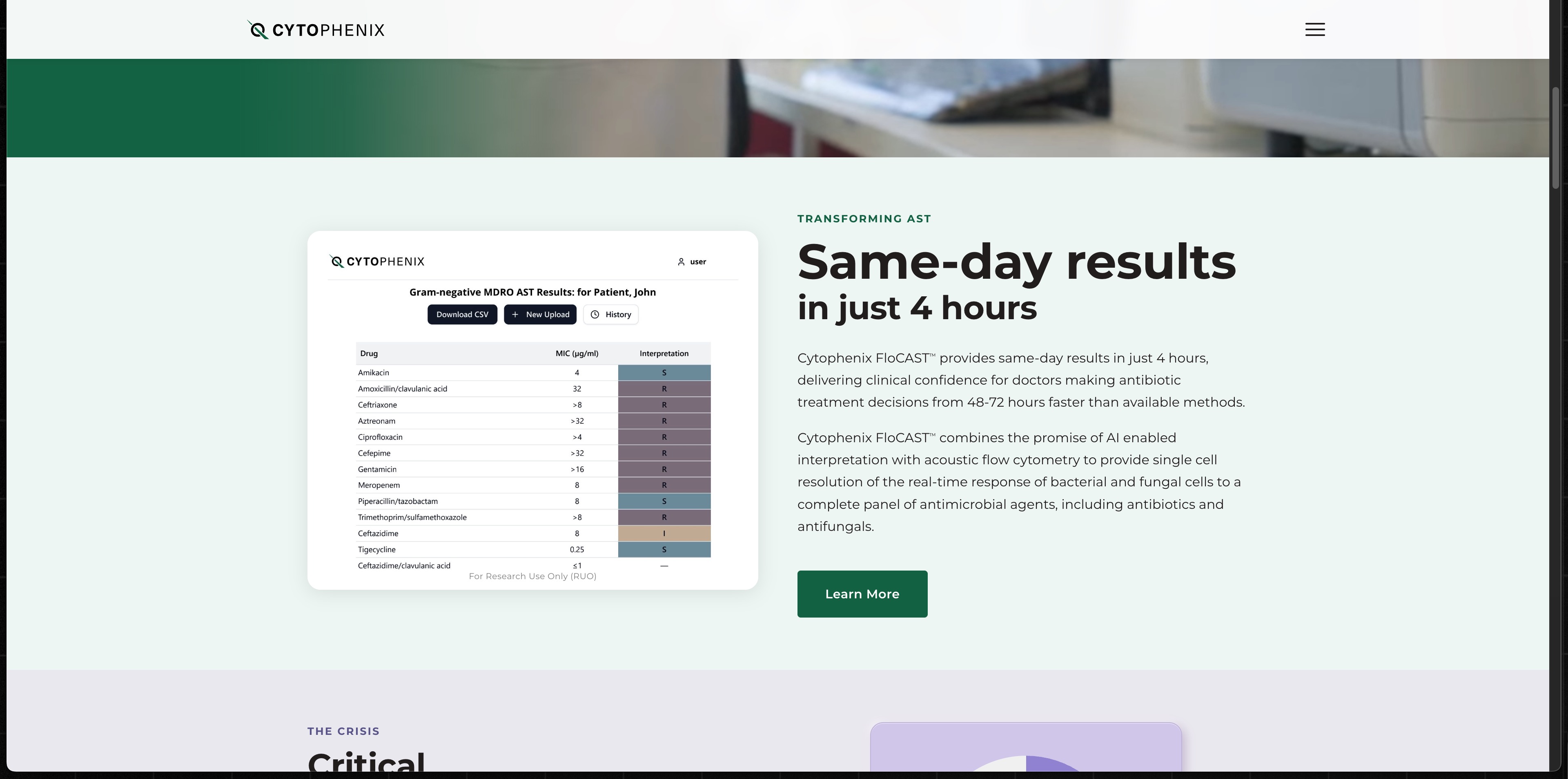 Home Page Section